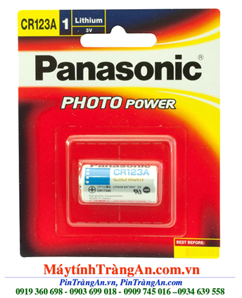 Panasonic CR123AW; Pin Panasonic CR123AW CR17345 PhotoLithium 3.0v chính hãng 